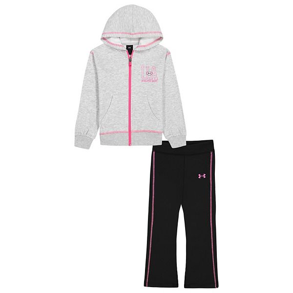 Girls 4-6x Under Armour 2-Piece Hoodie & Flare Legging Set