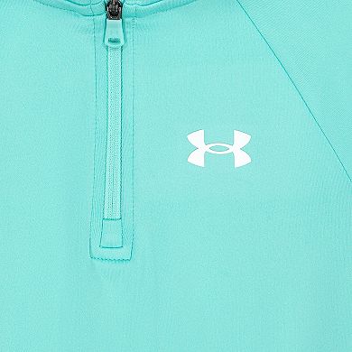 Girls 4-6x Under Armour 2-Piece Quarter-Zip Top & Legging Set