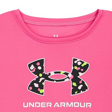 Girls 4-6x Under Armour 2-Piece Long Sleeve Top & Legging Set