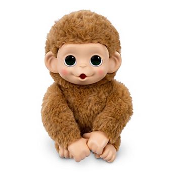 Little Live Pets My Baby Monkey Minis Pepi Peach Interactive Plush Toy