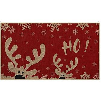 Garvee Christmas Doormat Decorative Mat for Entrayway Kithchen