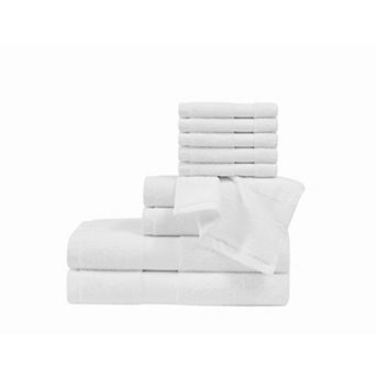 Cannon 10 pc Soft & Durable Turkish Towel Set