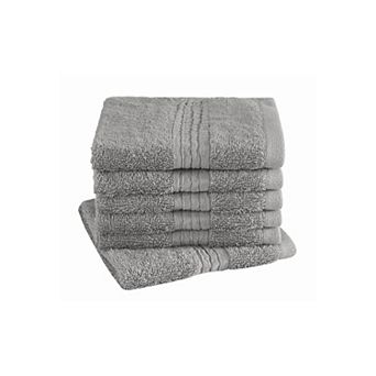 Cannon TENCEL™ Towel Collection Softness & Moisture Absorption Washcloth 6 pc Set