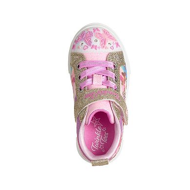 Skechers® Twinkle Toes® Twinkle Sparks Girls Adjustable Strap Light-Up Sneakers