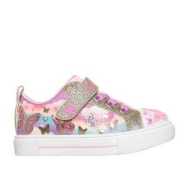 Skechers® Twinkle Toes® Twinkle Sparks Girls Adjustable Strap Light-Up Sneakers