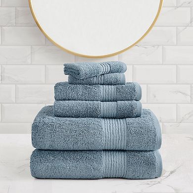 Badgley Mischka 6-pc. Refined Towel Set