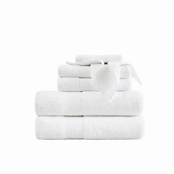 Badgley Mischka 6 pc Refined Towel Set