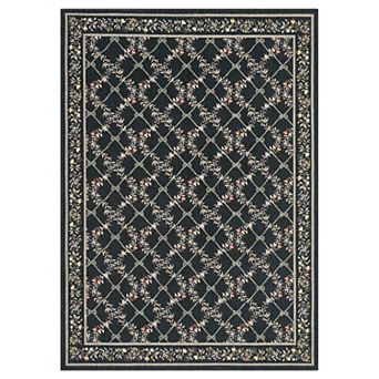 Washable Rugs for Living Room Modern Diamond Indoor Rug with Non-Slip Backing