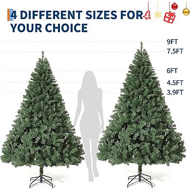 Premium Spruce Christmas Tree - Metal Hinges, Collapsible Base(No light)