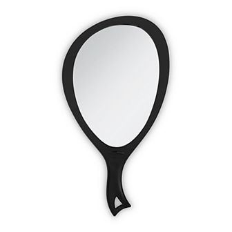 Large Teardrop Handheld Mirror — Optical-Quality 1X