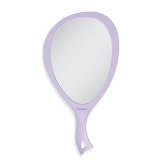 Large Teardrop Handheld Mirror — Optical-Quality 1X