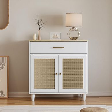 Cat Litter Box Enclosure Furniture Hidden, 31.5'' Wooden Dog Proof Cat Litter Box Enclosure Cabinet