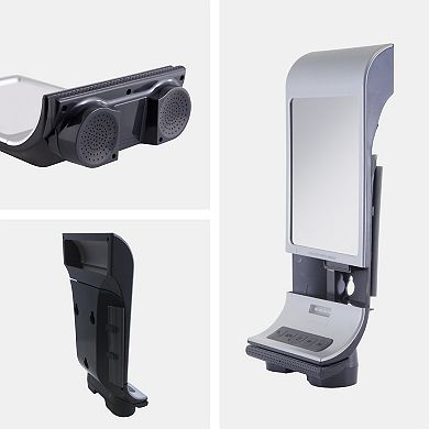 LED Lighted Fogless Shower Mirror with Bluetooth Speaker