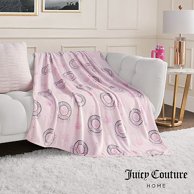 Juicy Couture Juicy Emblem Throw Blanket