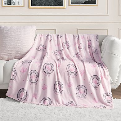 Juicy Couture Juicy Emblem Throw Blanket