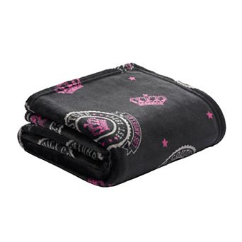 Juicy Couture Juicy Emblem Throw Blanket
