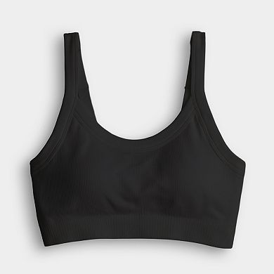 Women's FLX Adjustable Seamless Scoop Neck Sports Bra