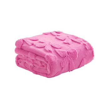 Juicy Couture 3D Faux Fur Throw Blanket