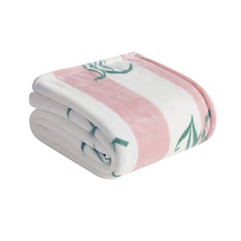 Juicy Couture Cabana Plush Throw Blanket
