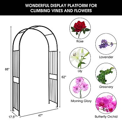 7.2 Feet Garden Decoration Climbing Plants Arch