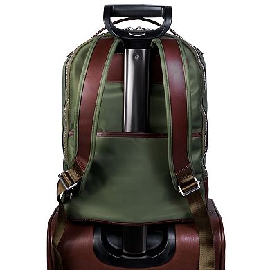 McKleinUSA Parker 15-Inch Nylon Dual-Compartment Laptop Backpack