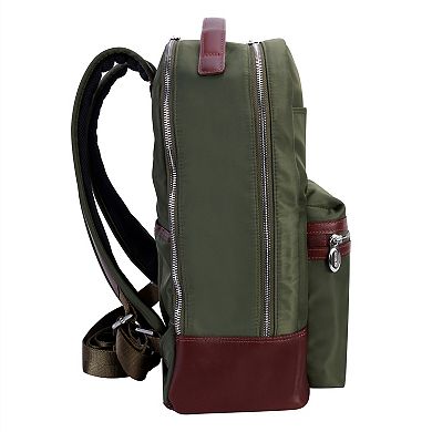 McKleinUSA Parker 15-Inch Nylon Dual-Compartment Laptop Backpack