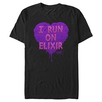 Men's Clash Of Clans I Run On Elixir Graphic Tee