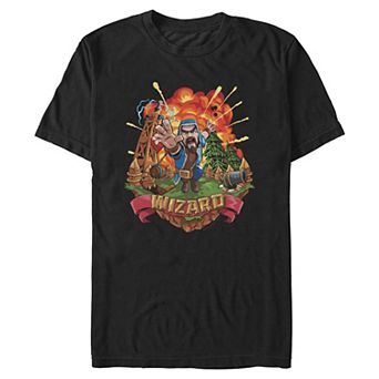 Men's Clash Of Clans Wizard Graphic Tee