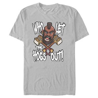 Men's Clash Of Clans Who Let The Hogs Out Graphic Tee
