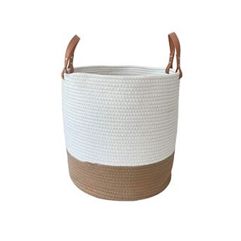Neatly Large 14-Inch Fabric Rope Basket