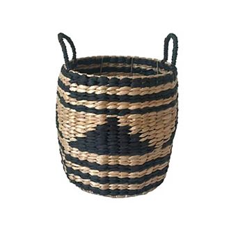 Neatly Medium 12-Inch Water Hyacinth Basket