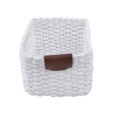 Neatly Small 10-Inch Paper Rope Basket