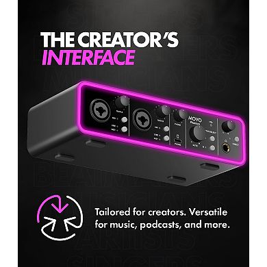 Movo Phantom Dual Channel USB/USB-C Audio Interface