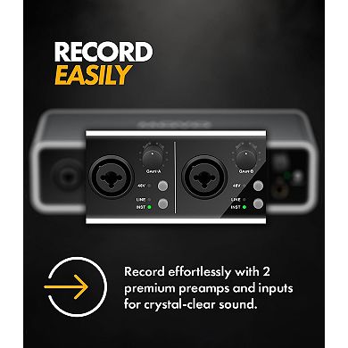 Movo Phantom Dual Channel USB/USB-C Audio Interface