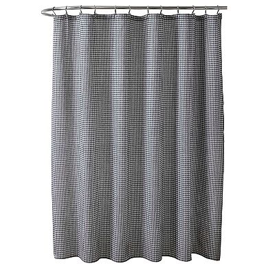 Hotel Collection Premium Spa Heavy Weight Waffle Weave Fabric Shower Curtain By Kate Aurora