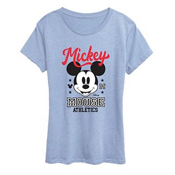 Women's Disney's Mickey Mouse Athletics Graphic Tee