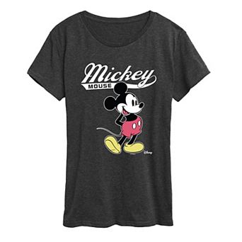 Women's Disney's Mickey Mouse Varsity Graphic Tee