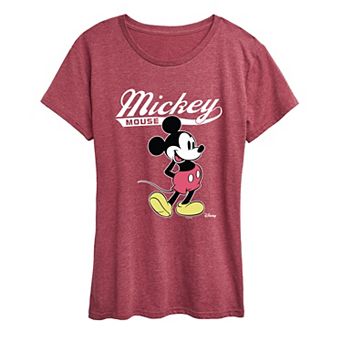 Women's Disney's Mickey Mouse Varsity Graphic Tee