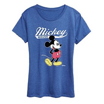 Women's Disney's Mickey Mouse Varsity Graphic Tee