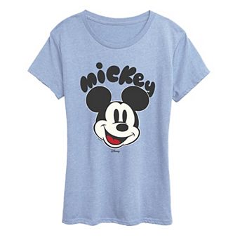 Women's Disney's Mickey Mouse Head Graphic Tee