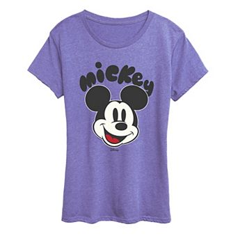Women's Disney's Mickey Mouse Head Graphic Tee