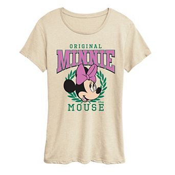 Women's Disney's Minnie Mouse Crest Graphic Tee