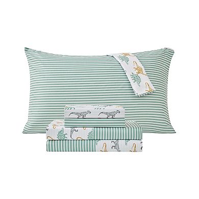 Turnstyle Dino School Sheet Set with Pillowcases