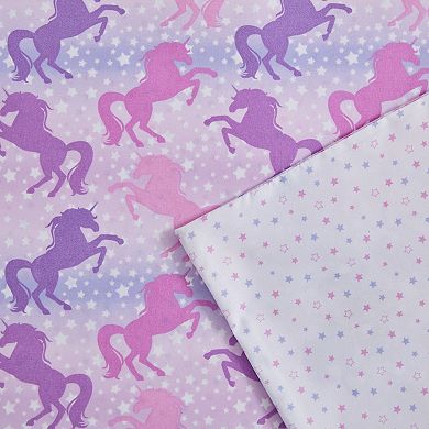 Turnstyle Starlight Unicorn Sheet Set With Pillowcases