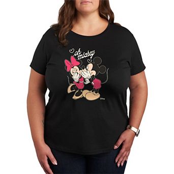 Plus Size Disney's Mickey & Minnie Mouse Oh Mickey Graphic Tee
