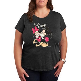 Plus Size Disney's Mickey & Minnie Mouse Oh Mickey Graphic Tee