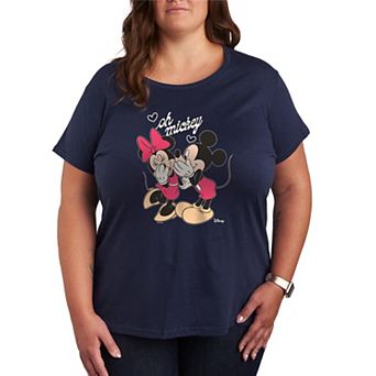 Plus Size Disney's Mickey & Minnie Mouse Oh Mickey Graphic Tee