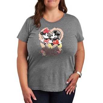 Plus Size Disney's Mickey & Minnie Mouse Graphic Tee