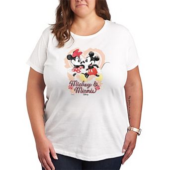 Plus Size Disney's Mickey & Minnie Mouse Graphic Tee