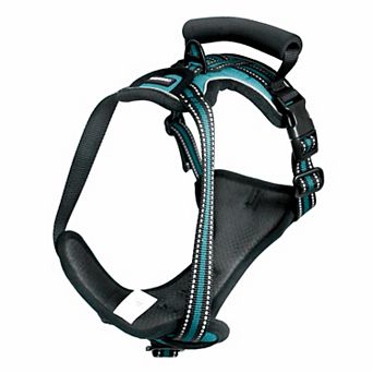 GOOPAWS Adjustable Padded Easy Control Lightweight Reflective Dog Harness